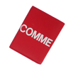 COMME des GARCONS Huge Logo Card Case RED画像