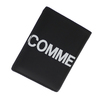 COMME des GARCONS Huge Logo Card Case BLACK画像