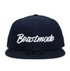 NEW ERA BEASTMODE SCRIPT SHIELD SNAPBACK NAVY NEBSM002画像