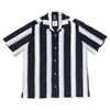 APPLEBUM Wide Stripe Aloha Shirt NAVY画像