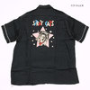 STRAY CATS × STYLE EYES BOWLING SHIRT LIMITED EDITION "STRAY CATS" SE38204画像