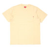 Supreme 19SS S/S Pocket Tee HEATHER PALE YELLOW画像