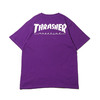 THRASHER HOMETOWN POCKET S/S TEE PURPLE/WHITE TH8102EPT画像