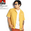 BEN DAVIS EMB COLORS SHIRT -YELLOW- G-9580034画像