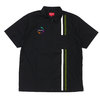 Supreme 19SS Zip Up S/S Work Shirt BLACK画像