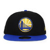 NEW ERA GOLDEN STATE WARRIORS SNAPBACK BLACK ROYAL NR70353512画像