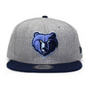 NEW ERA MEMPHIS GRIZZLIES SNAPBACK GREY NAVY NR70353726画像
