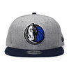 NEW ERA DALLAS MAVERICKS SNAPBACK GREY NAVY NR70353683画像