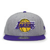 NEW ERA LOS ANGELES LAKER SNAPBACK GREY PURPLE NRNE70353715画像