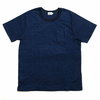 BURGUS PLUS Heavy Weight Indigo Tee Solid Indigo HBP-018画像