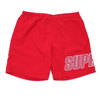 Supreme 19SS Logo Applique Water Short RED画像