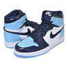 NIKE WMNS AIR JORDAN 1 HI OG "UNC PATENT" obsidian/blue chill-white CD0461-401画像