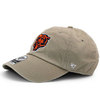 '47 Brand CHICAGO BEARS CLEAN UP STRAPBACK KHAK F-RGW06GWS-KH画像