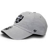 '47 Brand OAKLAND RAIDERS CLEAN UP STRAPBACK STEEL GREY F-RGW23GWS-SL画像
