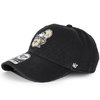'47 Brand NEW ORLEANS SAINTS CLEAN UP STRAPBACK BLACK FL-RGW20GWS-BK67画像