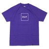 HUF 19SS ESSENTIALS BOX LOGO TEE ULTRA VIOLET画像