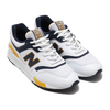 new balance CM997HDL WHITE/NAVY画像