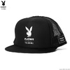 CRIMIE PLAYBOY LOGO MESH CAP CR01-01K3-HW7画像