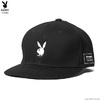 CRIMIE PLAYBOY BB CAP (BLACK×WHITE) CR01-01K3-HW72画像
