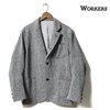 Workers Maple Leaf Jacket Wool Cotton Serge Grey画像