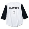 CRIMIE × PLAYBOY PLAYBOY BASEBALL T-SHIRT CR01-01K3-TE71画像