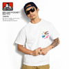 BEN DAVIS SPLASH POCKET S/S TEE -WHITE- C-9580068画像