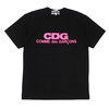 CDG COMME des GARCONS FLUORESCENT LOGO TEE画像
