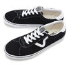 VANS SPORT SUEDE BLACK VN0A4BU6A6O画像