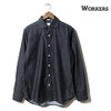 Workers Round Cutaway Shirt 4 oz Indigo Denim画像
