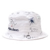 POLO RALPH LAUREN Graphic Print Bucket Hat WHITE画像