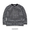 CHORD NUMBER EIGHT RANDOM BORDER WIDE LONG SLEEVE CH01-01K5-CL05画像