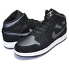 NIKE AIR JORDAN 1 MID SE(GS) black/anthracite-white BQ6931-012画像