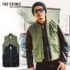 CRIMIE BACK SATAIN THINSULATE VEST CR01-01K5-JK25画像