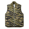 CRIMIE BACK SATAIN THINSULATE CAMO ZIP VEST CR01-01K5-JK28画像