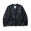 CRIMIE LEATHER CARDIGAN CR01-01K5-JK53画像