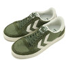 hummel SLIMMER STADIL CANVAS LOW GREEN HM205900-6027画像