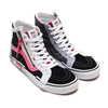 VANS SK8-HI REISSUE CAP BLACK/AZALEA PINK VN0A3WM1XKS画像