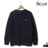 SCYE BASICS 2019AW Shetland Wool Crew Neck Sweater 5119-13600画像