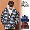 MSML HEAVY TWILL CHECK BALLOON SHIRT JACKET M201-01K5-SL01画像
