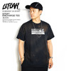 LEFLAH SPRAY DISCHARGE TEE -BLACK-画像