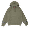 Supreme 19SS Wrist Logo Hooded Sweatshirt LIGHT OLIVE画像