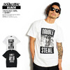 DOUBLE STEAL BLACK TAGGING GIRL S/S TEE 981-14201画像