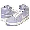 NIKE WMNS AIR JORDAN 1 MID atmosphere grey/pale ivory CD7240-002画像