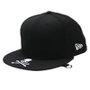 mastermind JAPAN × NEW ERA 59FIFTY FITTED CAP BLACKxWHITE画像