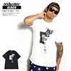 DOUBLE STEAL BLACK HALF&HALF TEE 972-14208画像