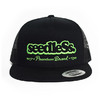 seedleSs. sd mesh snap back cap -BLACK- SD19SM-HT02画像