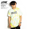 LEFLAH RAKUGAKI TIE DYE TEE -YELLOW-画像