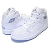 NIKE WMNS AIR JORDAN 1 MID white/midnight navy CI9100-100画像