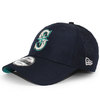 NEW ERA SEATTLE MARINERS PERF PIVOT 9TWENTY STRAPBACK BLACK NR11591228画像