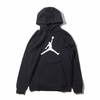 NIKE M J JUMPMAN LOGO FLC PO BLACK/WHITE AV3145-010画像